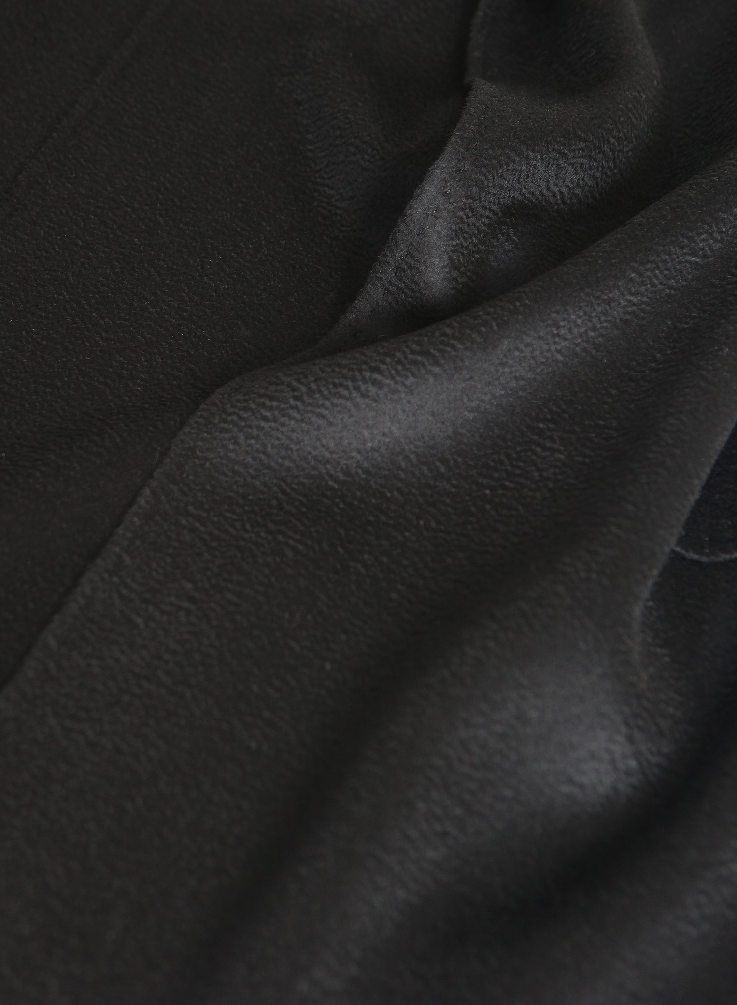 HAND MADE CASHMERE ROBE COAT l TABACO / BLACK